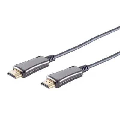 Produktbild von Optisches HDMI Kabel, 4K 60Hz, schwarz - Länge: 20,00 m