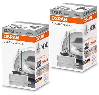 Produktbild von Xenon Brenner 2x Original OSRAM Xenarc Classic D3s 35W Lampe Birne Scheinwerfer