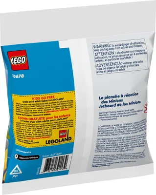 Obrázek produktu pro LEGO Jetboard mimoňů, Sada na stavění, 6 rok/roky, Plast, 48 kusů, 32 g