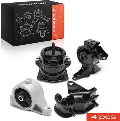 Image de Frankberg 3x Support Moteur + 1x Support de Boîte de Vitesses Droit pour Honda Pilot 3.5L 2002-2004