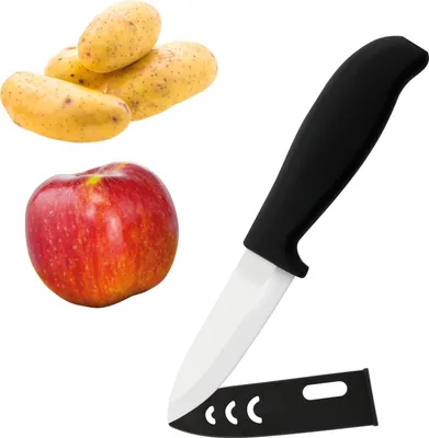 Image de bremermann Set d'ustensiles de cuisine en céramique, éplucheur, couteau à éplucher, coupe-légumes