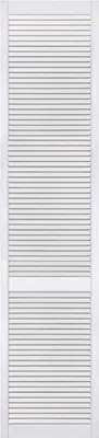 Produktbild von ben+camilla.com offene Lamellentür 229x49,4cm weiß PREMIUM LACKIERT Massivholz Kiefer