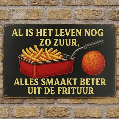 Produktbild von Imbiss Blechschild - Metallschild - Vintage blechschild - Metall poster - Retro blechschild.