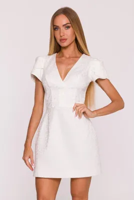 Produktbild von Made of Emotion Minikleid für Frauen Ansemondus M882 cremig L