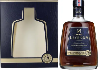 Produktbild von Brugal LEYENDA Selección Homenaje 38% Vol. 0,7 l + GB
