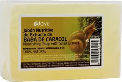 Zdjęcie produktu dla mydło ejove z ekstraktem ze śluzu ślimaka 125g