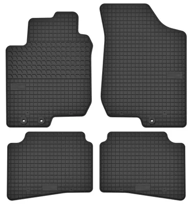Produktbild von Gummimatten Fußmatten Schwarz für Kia Ceed I 2006-2012 Set 4-tlg