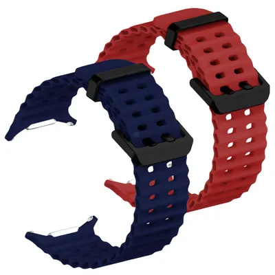 Zdjęcie produktu dla Zestaw: 2x pasek ChronSmarta do smartwatch'a Samsung Galaxy Watch Ultra 47mm