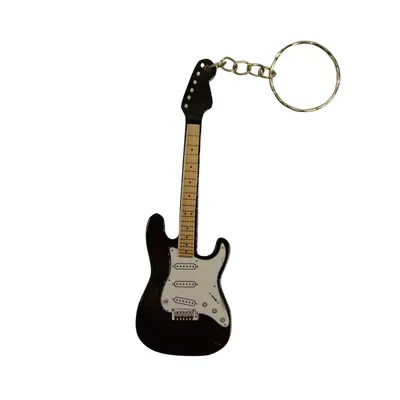 Produktbild von E-Gitarre Schlüsselanhänger in schwarz