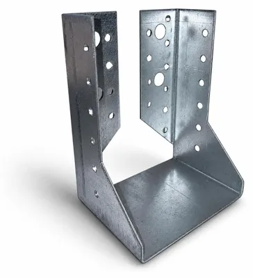 Zdjęcie produktu dla TORVON Balkenschuh, wewnętrzny wspornik belki, ocynkowany ogniowo, łącznik drewniany, 80x180x2 mm, 10 sztuk.