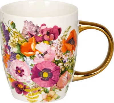 Produktbild von Porzellan-Tasse "Blütenreich" Blütenzauber - M. Bastin