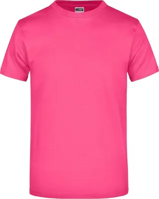 Produktbild von Round-T Heavy (180g/m²) pink, Gr. XL