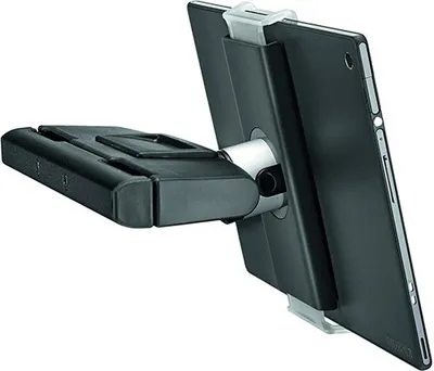 Imagen del producto de Soporte para tablet Vogels TMS 1020, con sistema de sujeción automático, inclinable, color
