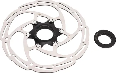 Produktbild von Fahrradmitte Scheibenscheibenbrems -Rotorstahl mit Abdeckung für Road Mountainbike 180 mm