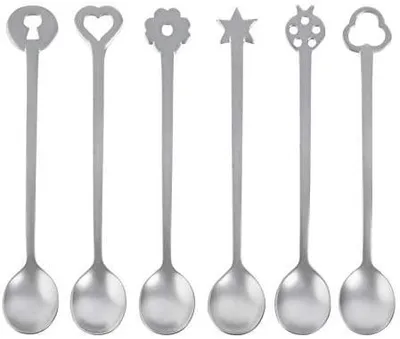 Imagen del producto de Sambonet Living Antique Portafortuna Set 6 Partylöffel 52649C22