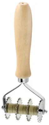 Produktbild von Teigrad gezähnt für Pappardelle Cod. 192, Nudelrad, Teigschneider