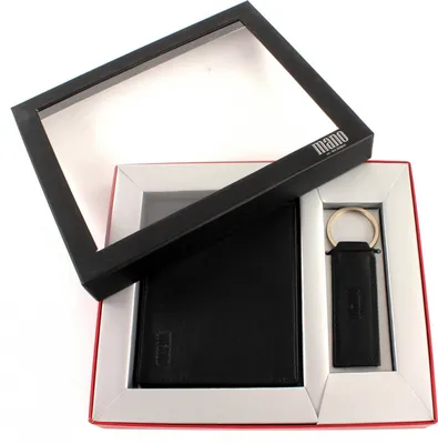 Immagine prodotto di mano borsa portachiavi Sutura Wallet / Keychain Set Black nero