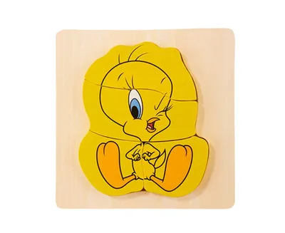 Produktbild von Playtive Junior Holzpuzzle Tweety 302804