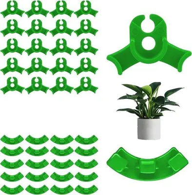 Immagine prodotto di Set di supporti per piante, 40 pezzi (grandi e piccoli) per vivai