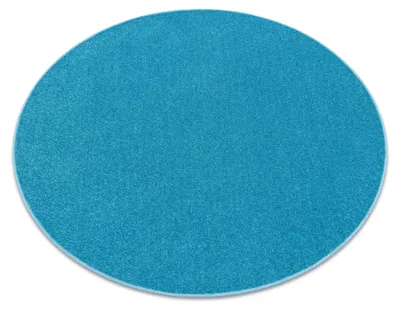 Image de TAPIS cercle ETON turquoise bleu cercle 200 cm