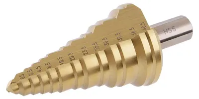 Obrázek produktu pro Vrták stupňový FESTA HSS TiN 7-40.5mm 13 stupňů 20492
