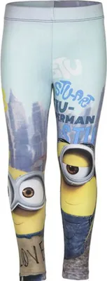 Immagine prodotto di Leggings bambina Minions blu elastico 110