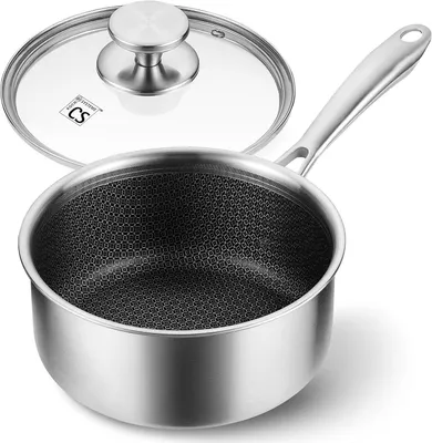 Produktbild von KOCH SYSTEME CS Stielkasserolle, 2 l, Edelstahl, Antihaftbeschichtung