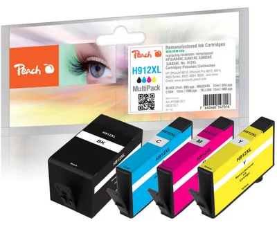 Immagine prodotto di Peach PI300-977 - Alta resa (XL) - 31 ml - 12 ml - 895 pagine - 4 pezzi - Multipack