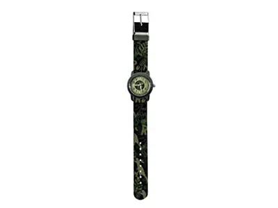Produktbild von Kinderuhr Dino dunkelgrün - bb-Klostermann 21534 - Armbanduhr Motivuhr Quarz-Uhrwerk