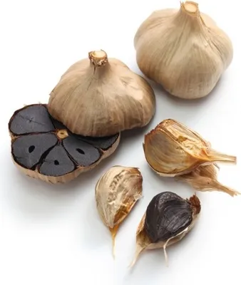 Produktbild von Schwarzer Knoblauch fermentiert aus Spanien - ganze Knollen - 500g lose