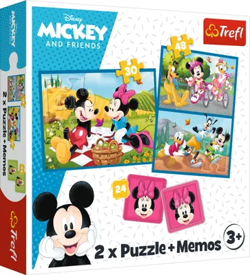 Obrázok produktu pre Trefl Disney: Mickey Mouse Mickey a priatelia skladačka 48 ks Kreslené filmy