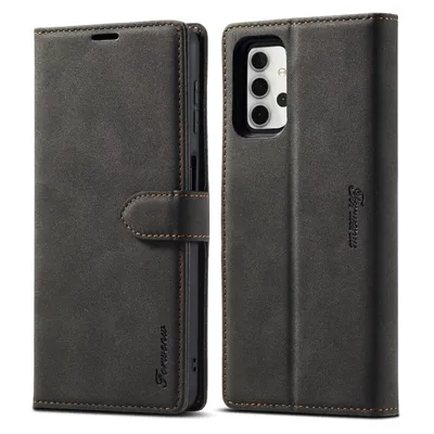 Immagine prodotto di Custodia König Design compatibile con Samsung Galaxy A32 5G - Custodia in Pelle finta per cellulare - Colore: nero