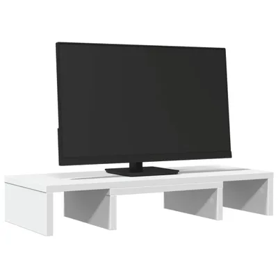 Produktbild von "im Diskont"Monitorständer Verstellbar Weiß 60x24x10,5 cm Holzwerkstoff - Computertische DEMöbel96833