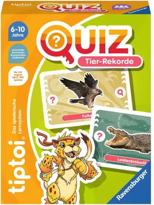 Image de Quiz records d'animaux Ravensburger 00194