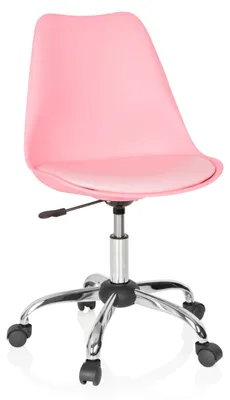 Produktbild von hjh OFFICE Home Office Bürostuhl FANCY PRO Schreibtischstuhl ohne Armlehnen Kunstleder Drehstuhl