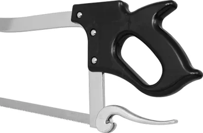 Produktbild von Wiltec XL Knochensäge 43cm Sägeblatt, Handsäge zum sägen von Knochen für Jäger Metzger Gastronomen Fleischsäge Fleischersäge