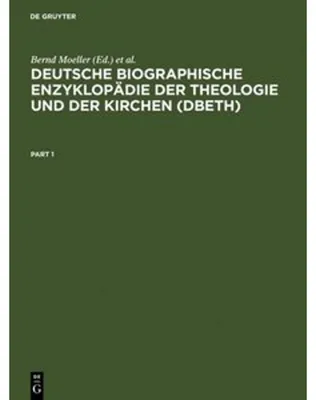 Obrázek produktu pro Deutsche Biographische Enzyklopädie der Theologie und der Kirchen (DBETh)