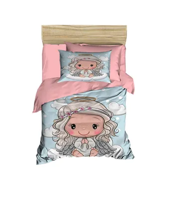 Image de L'Essentiel Linge de Maison, PH170, Baby-Bettbezug-Set, Rosa, 100 x 150 cm