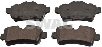Produktbild von SWAG Bremsbeläge Satz Hinten Bremsklötze für MINI Schrägheck (R56) 11 91 6742