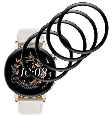 Zdjęcie produktu dla Folia ochronna huawei watch gt 3 42MM 3D szkło hartowane 4 sztuki