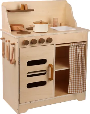 Produktbild von Atan Holzspielküche Terra inkl. Zubehör / Spielzeug Kinderküche / Spielkuche Holz