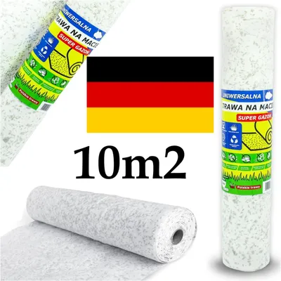 Produktbild von ARPON Rasensamen-Mischung auf Matte, 10 m², einfache und gleichmäßige Begrünung,  Germany