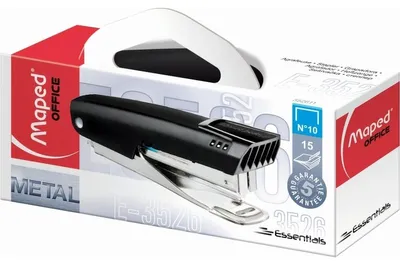 Obrázok produktu pre Maped Pocket Essentials E3526 zošívačka, čierna
