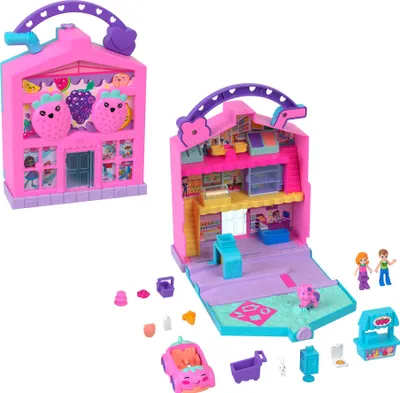 Immagine prodotto di Mattel Set scatole del mercato Polly Pocket Pollyville