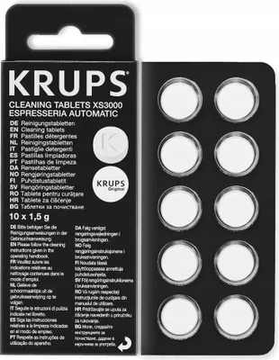 Immagine prodotto di Pastiglie Krups per la pulizia della macchina da caffè Krups XS3000 10 pezzi + 5 altri prodotti