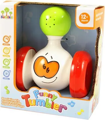 Produktbild von Baby Stehaufspielzeug interaktives Spielzeug multicolor für Babys