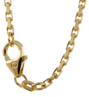 Produktbild von Ankerkette diamantiert Länge 50cm - Breite 1,8mm - 585-14 Karat Gold