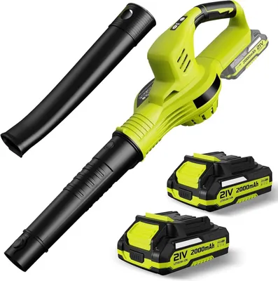 Produktbild von Laubbläser - Akkubetriebener Laubbläser - 15.000 U/min - 150 MPH - Staubsauger-Kehrmaschine