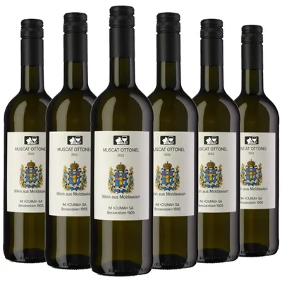 Produktbild von Ciumai Muscat Ottonel 2022 Weißwein Lieblich (6 x 0.75L)
