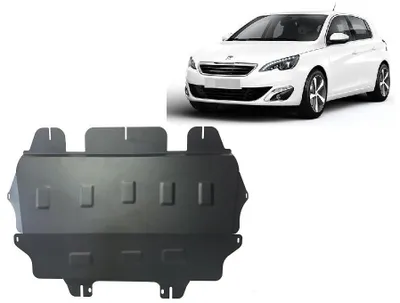 Zdjęcie produktu dla Osłona podwozia kompatybilna z modelem Peugeot 308 (lata produkcji 2007-2017)